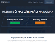 Tablet Screenshot of inprace.cz